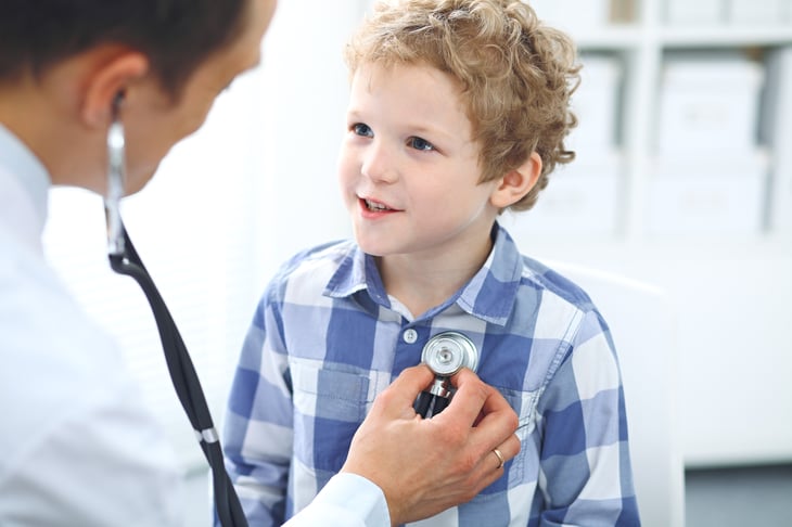 Doctor-and-child-patient.-Physician-examines-little-boy-by-stethoscope.-Medicine-and-children's-therapy-concept-943281584_5616x3744