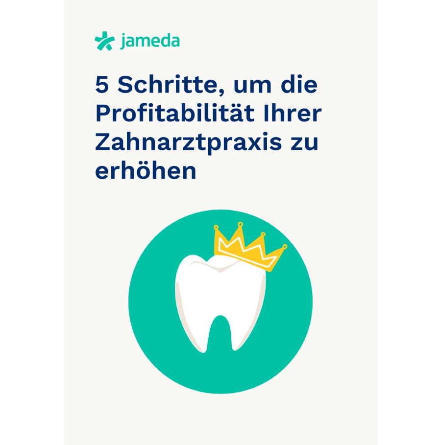 jameda eBook Titelbild_Profitabilität der Zahnarztpraxis erhöhen